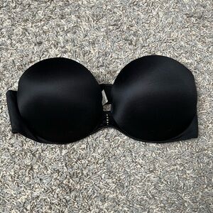 Self Expressions Black Push-up Strapless Bra